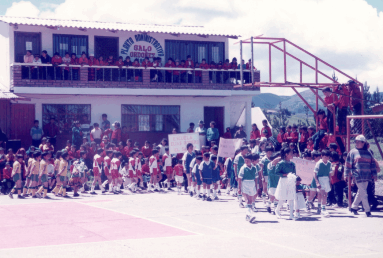 Equipo de futbol del colegio de Galo Ordoñez